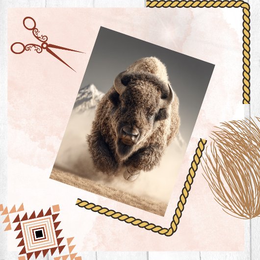 デコップワイルドバイソンダストボーン電荷砂漠 薄葉紙