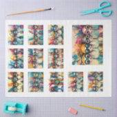 デコップワッお洒落カドールブリッジレディース1 薄葉紙 (クラフト)