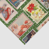 デコップヴィンテージクリスマスポストカード 薄葉紙 (詳細)
