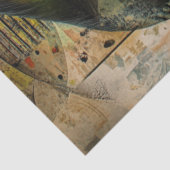 デコップ抽象芸術ジオメトリックCat顔図形 薄葉紙 (詳細)