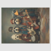 デコッペお洒落ージロックバンドドッグズダック 薄葉紙 (正面)