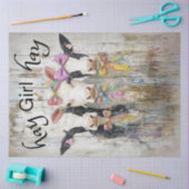 デコッページジャージお洒落ーカーベスヘイガールヘイ 薄葉紙 (クラフト)