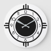 デコデザインウォールクロック ラージ壁時計 (正面)