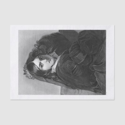 デコパージのレディ·クイーン·アート 薄葉紙 (正面)