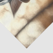 デコパージュ反抗的な猫レザージャケットは凶悪犯 薄葉紙 (詳細)