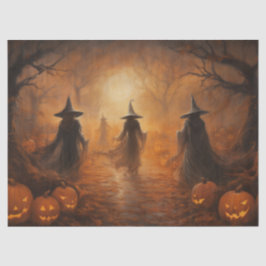 デコパージュ用森のハロウィンウィッチ 薄葉紙