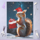 デコパージュ クリスマス ペーパー (クラフト)