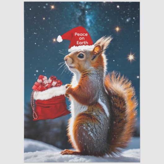 デコパージュ クリスマス ペーパー (正面)