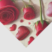 デコパージュ バレンタインデーの贈り物 ティッシュペーパー 薄葉紙 (詳細)