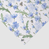 デコパージュ フラワール ウォーターカラー ブルー バースデー シャワー 薄葉紙 (詳細)