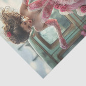 デコパージュ　愛らしいバレンタインのウサギ　ブタ　牛 薄葉紙 (詳細)