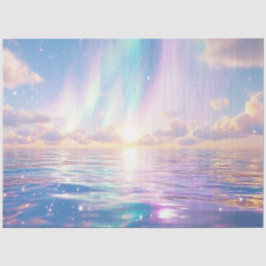 デコパージュ 魅惑的な地球の情景 宇宙線 薄葉紙