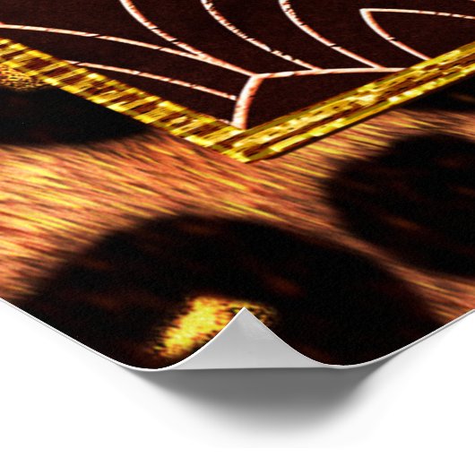 デコヒョウ ポスター (角)