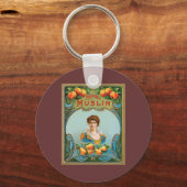 デコファブリックラベルアートマ王室のスリン キーホルダー (正面)