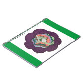 デコフラワーノート ノートブック (左側)