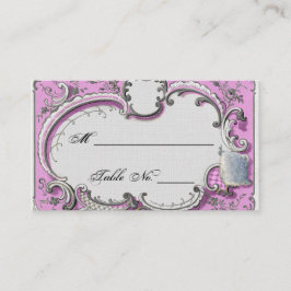 デコフランスのフレームポー結婚ズ座席表 プレイスカード