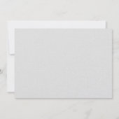 デコフランスのフレームポー結婚式招待状 招待状 (裏面)