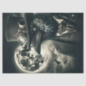 デコプゴシックスティームパンク渡る神秘的な月 薄葉紙 (正面)