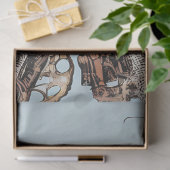 デコプスタームパンクピンクフクロウのギズモフーズワース 薄葉紙 (ギフト)