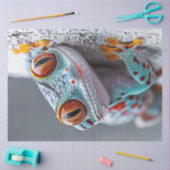 デコプッカラフルカゴリザードことわざこんにちは 薄葉紙 (クラフト)