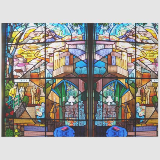 デコプラハの組織 薄葉紙 (正面)