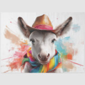 デコペお洒落スタンドンキー鮮やかカラー 薄葉紙 (正面)