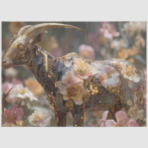 デコペお洒落フローラヤギ未来的 薄葉紙
