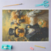 デコペお洒落ーのコンア結婚ー 薄葉紙 (クラフト)