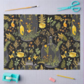 デコペお洒落ージティッシュペーパーガラス棚板 薄葉紙 (クラフト)