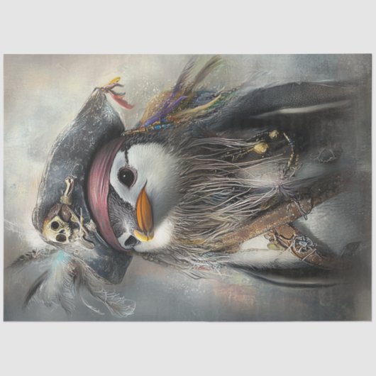 デコペお洒落ージペンギンは最高級 薄葉紙 (正面)