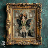 デコペお洒落ージ付きトイレのハロウィーンの妖精 薄葉紙