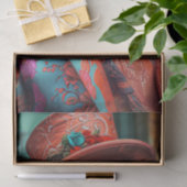 デコペお洒落ージ管理の手の込んだ&カラフル 薄葉紙 (ギフト)