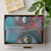 デコペお洒落ージ羽毛の4人女性 薄葉紙 (ギフト)