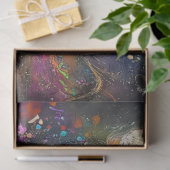 デコペお洒落ースターエンジェル渦巻き色 薄葉紙 (ギフト)