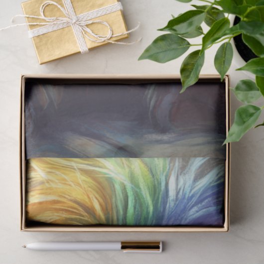 デコペお洒落ーファンタジー生鮮やか物の色 薄葉紙 (ギフト)