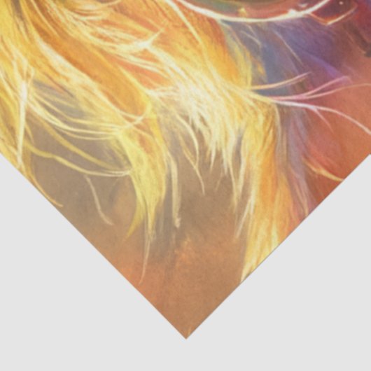 デコペお洒落ーファンタジー生鮮やか物の色 薄葉紙 (詳細)