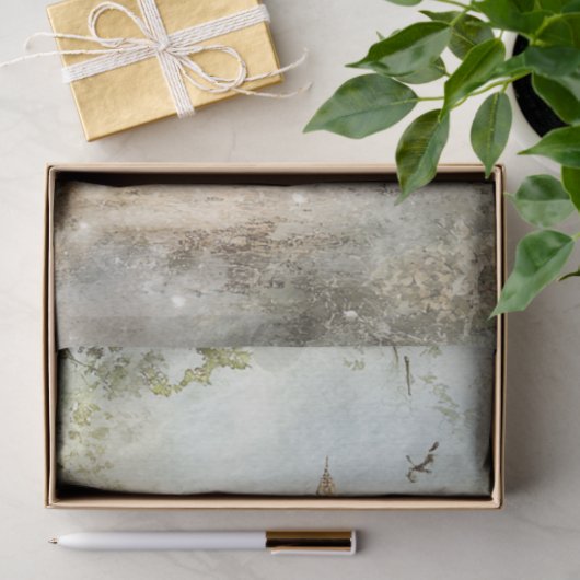 デコペお洒落ーファンタジー華美キャリッジとネズミ 薄葉紙 (ギフト)