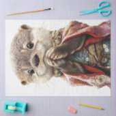 デコペお洒落ー祈のオッター日本のスタイル 薄葉紙 (クラフト)