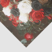 デコペお洒落ー結婚グの黒と赤 薄葉紙 (詳細)