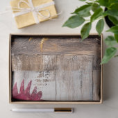 デコペお洒落ー絵を描ジ大井の鶏のティール(緑がかった色)赤 薄葉紙 (ギフト)