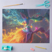 デコペお洒落ー鮮やかハートキャラクター 薄葉紙 (クラフト)