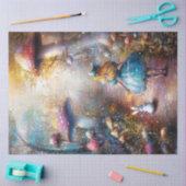 デコペお洒落ーAIリトルブロンド冒険 薄葉紙 (クラフト)