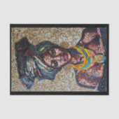 デコペクールージ・ナイジェリフェイクア女性モザイク038 薄葉紙 (正面)