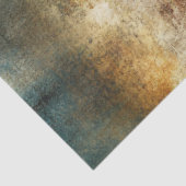 デコペフェイクージ仕上げ抽象芸術ブルーブラウンホワイト 薄葉紙 (詳細)