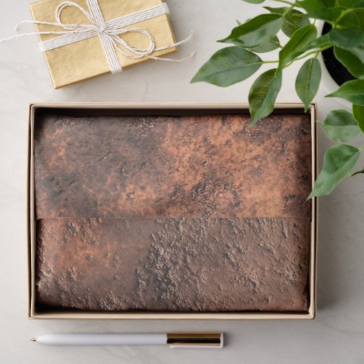 デコペフェイクージ仕上げ素朴銅仕上げ 薄葉紙 (ギフト)