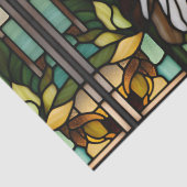 デコペフェイクージ工芸組織用フクロウのステンドグラス 薄葉紙 (詳細)