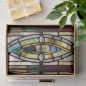 デコペフェイクージ用ステンドグラスのクリスマスキャンドル 薄葉紙 (ギフト)