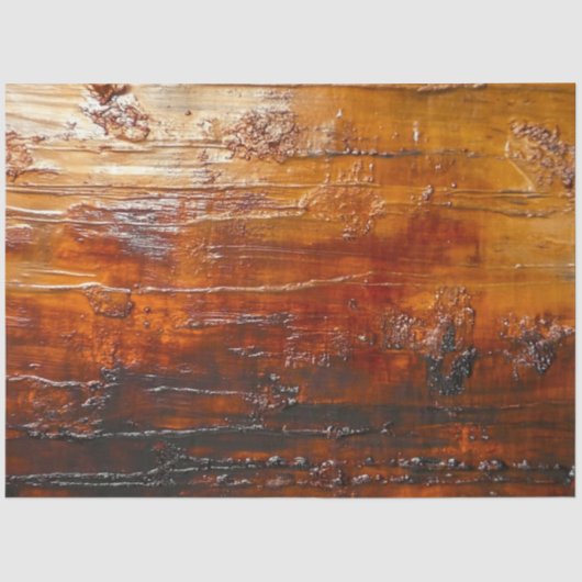 デコペフェイクージ銅金属琥珀の仕上げ 薄葉紙 (正面)