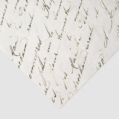 デコペフランスのージのスクリプトヴィンテージティッシュペーパー 薄葉紙 (詳細)