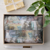 デコペフランスのージのヴィンテージティッシュペーパー 薄葉紙 (ギフト)